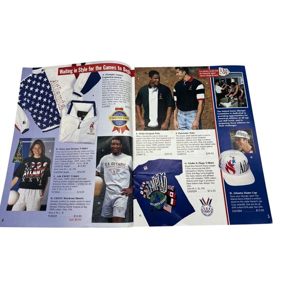 1996 Atlanta Olympics Staff Leadership Handbook + Guide & Catalog Lot Set - Picture 10 of 11